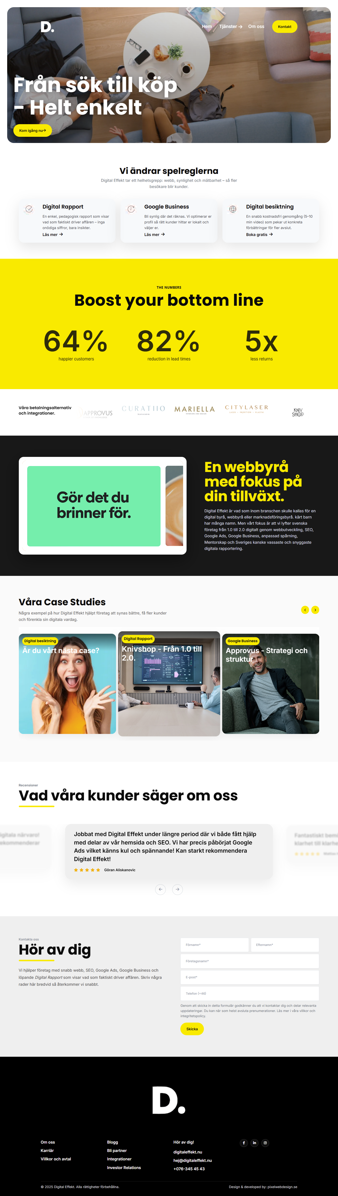 Digitaleffekt.nu desktop