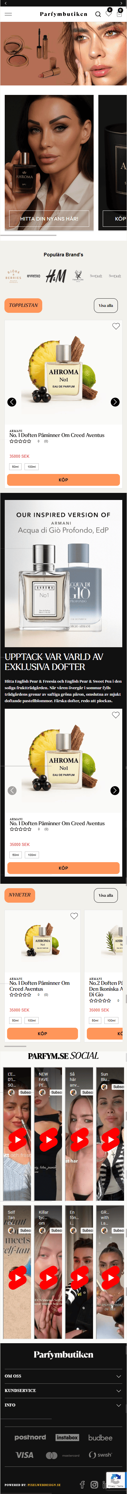 Parfymbutiken mobile