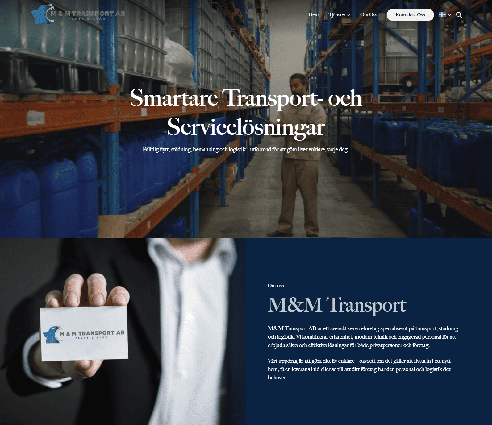 M&M Transport AB block