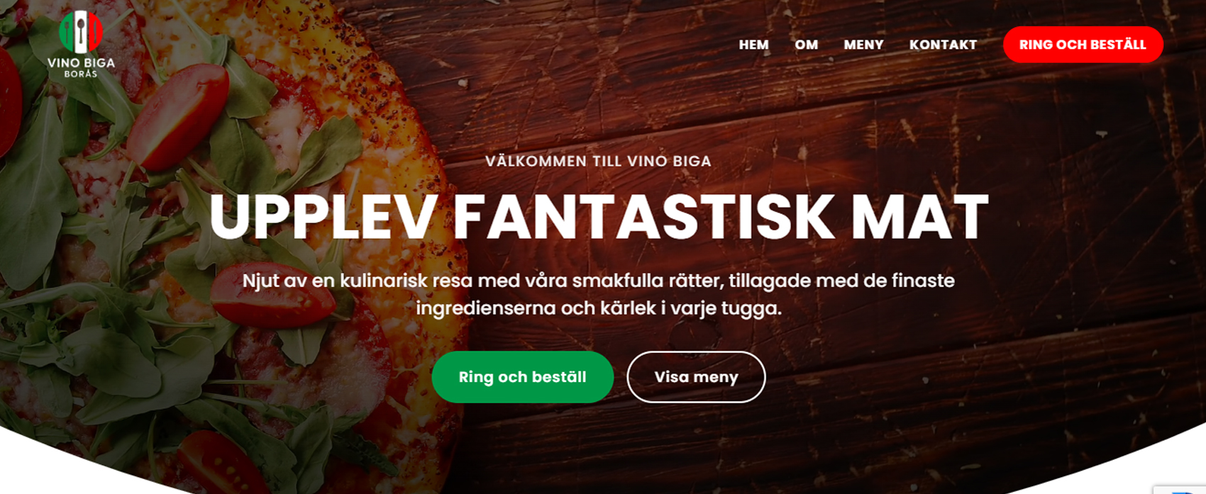 Vinobiga Borås banner